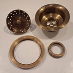 Load image into Gallery viewer, Brass Kitchen Sink Strainer Drain