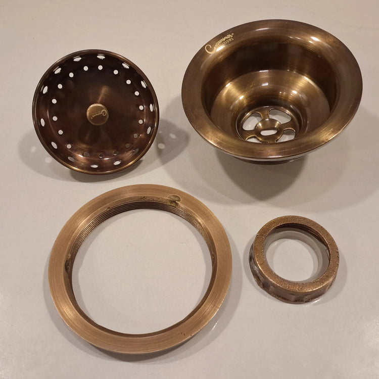 Brass Kitchen Sink Strainer Drain