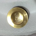 Load image into Gallery viewer, Brass Polished Brass Popup Waste for Bathtubs