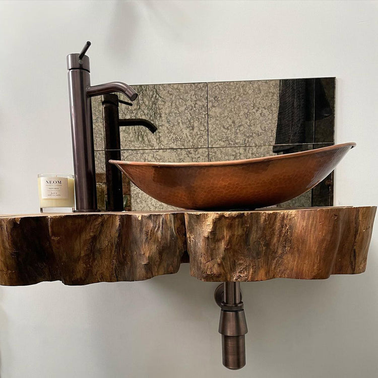 Copper Boat Sink