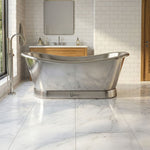 Load image into Gallery viewer, Slanting Base Stainless Steel Bathtub Full Steel Finish