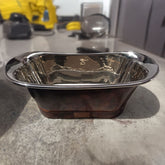 Straight Base Copper Bathtub Nickel Inside & Weathered Antique Finish Copper Outside