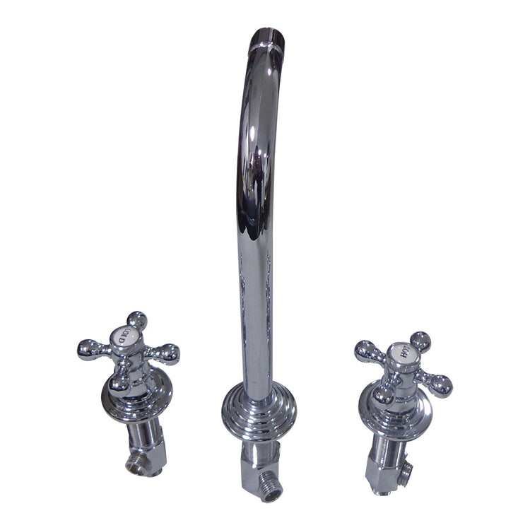 Dixon Chrome Finish Wall Mount Tap