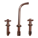 Dixon Copper Finish Wall Mount Tap