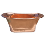 Load image into Gallery viewer, Straight Base Copper Bathtub Full Copper