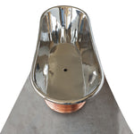 Load image into Gallery viewer, Copper Bathtub Nickel Inside Shining Copper Outside