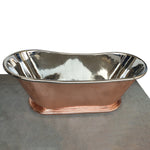 Load image into Gallery viewer, Copper Bathtub Nickel Inside Shining Copper Outside