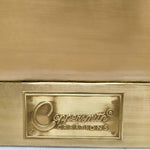 Load image into Gallery viewer, Slanting Base Brass Bathtub Brushed Full Brass Finish