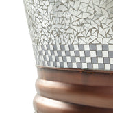 Glass Mosaic Copper Bathtub