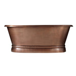 Load image into Gallery viewer, Pedestal Copper Bathtub - Coppersmith Creations