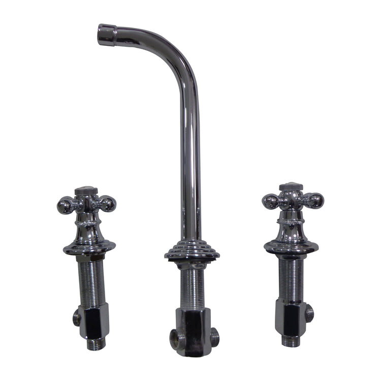 Dixon Chrome Finish Wall Mount Tap