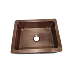 Load image into Gallery viewer, Copper Sink Vine Front Apron 23.50 x 17.50 x 8 inch