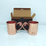 Load image into Gallery viewer, Cylindrical Copper Mugs Plain