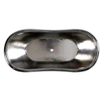 Load image into Gallery viewer, Double Slipper Nickel Interior Copper Bathtub