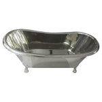 Load image into Gallery viewer, Clawfoot Copper Bathtub Full Nickel Finish