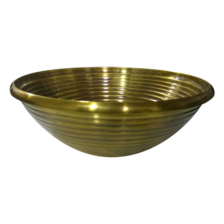 Cast Bronze Sink Round Antique Bronze Finish - Coppersmith Creations