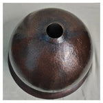 Load image into Gallery viewer, Copper Sink 14x8 Dark Antique Hammered