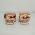 Load image into Gallery viewer, Copper Moscow Mule Mugs Hammered