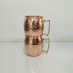 Load image into Gallery viewer, Copper Moscow Mule Mugs Hammered