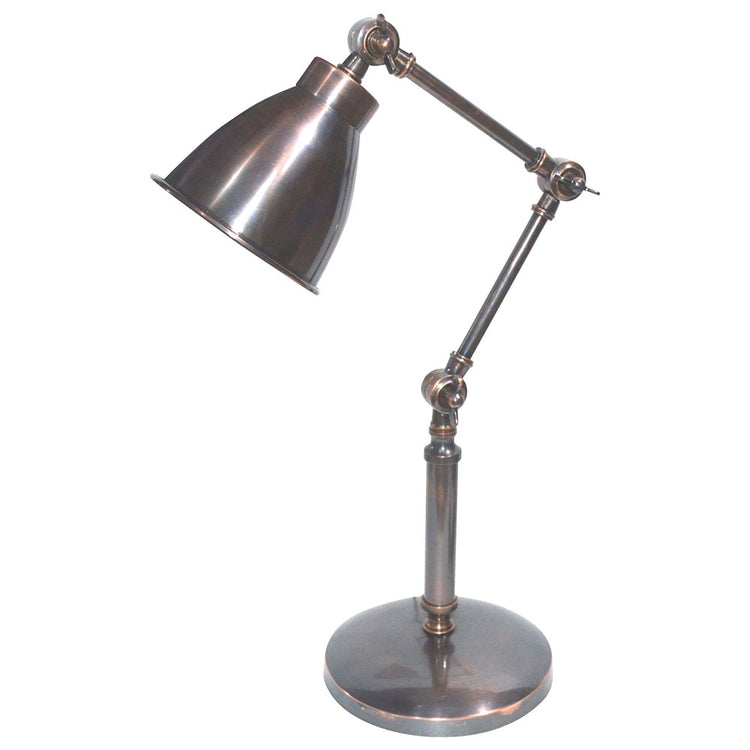 Adjustable Shakespeare Lamp - Coppersmith Creations