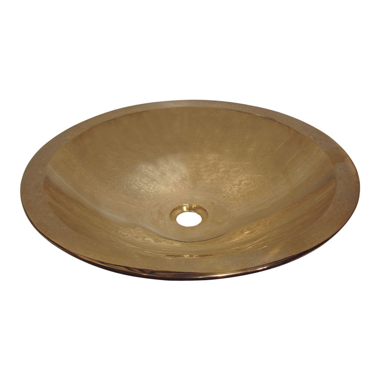 Cast Bronze Sink Oval Double Walled - Coppersmith Creations