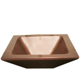 Rectangular Double Wall Copper Sink
