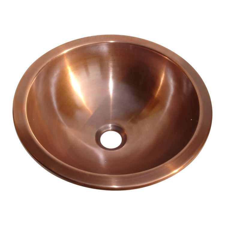 Dark Antique Copper Sink - Coppersmith Creations