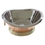 Load image into Gallery viewer, Beverage Tub Style Copper Sink - Coppersmith Creations
