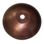Load image into Gallery viewer, Round Copper Sink Hammered 18 x 5