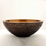 Load image into Gallery viewer, Copper Sink Rice Hammered