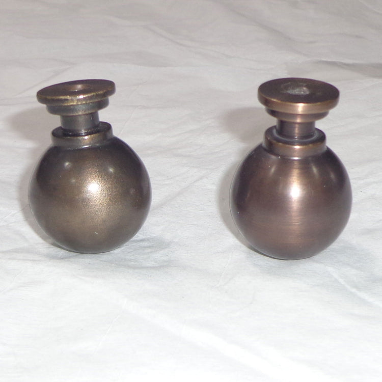 Brass Cabinet Knobs Antique Finish - Coppersmith Creations