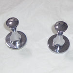 Load image into Gallery viewer, Brass Wall Mount Hook Nickel Finish - Coppersmith Creations