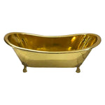 Load image into Gallery viewer, Clawfoot Brass Bathtub - Coppersmith Creations