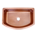 Load image into Gallery viewer, D-Shape Copper Kitchen Sink