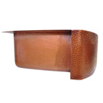 Load image into Gallery viewer, D-Shape Copper Kitchen Sink