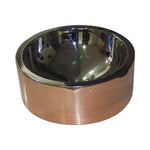 Load image into Gallery viewer, Double Wall Copper Sink Nickel Inside Shiny Copper Outside - Coppersmith Creations