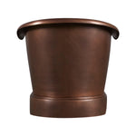 Load image into Gallery viewer, Smooth Double Slipper Copper Bathtub - Coppersmith Creations