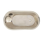 Load image into Gallery viewer, Copper Clawfoot Slipper Tub Nickel Interior