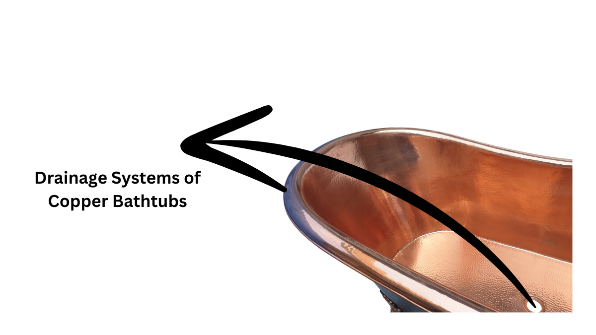 Art of copper bathtub drainage systems