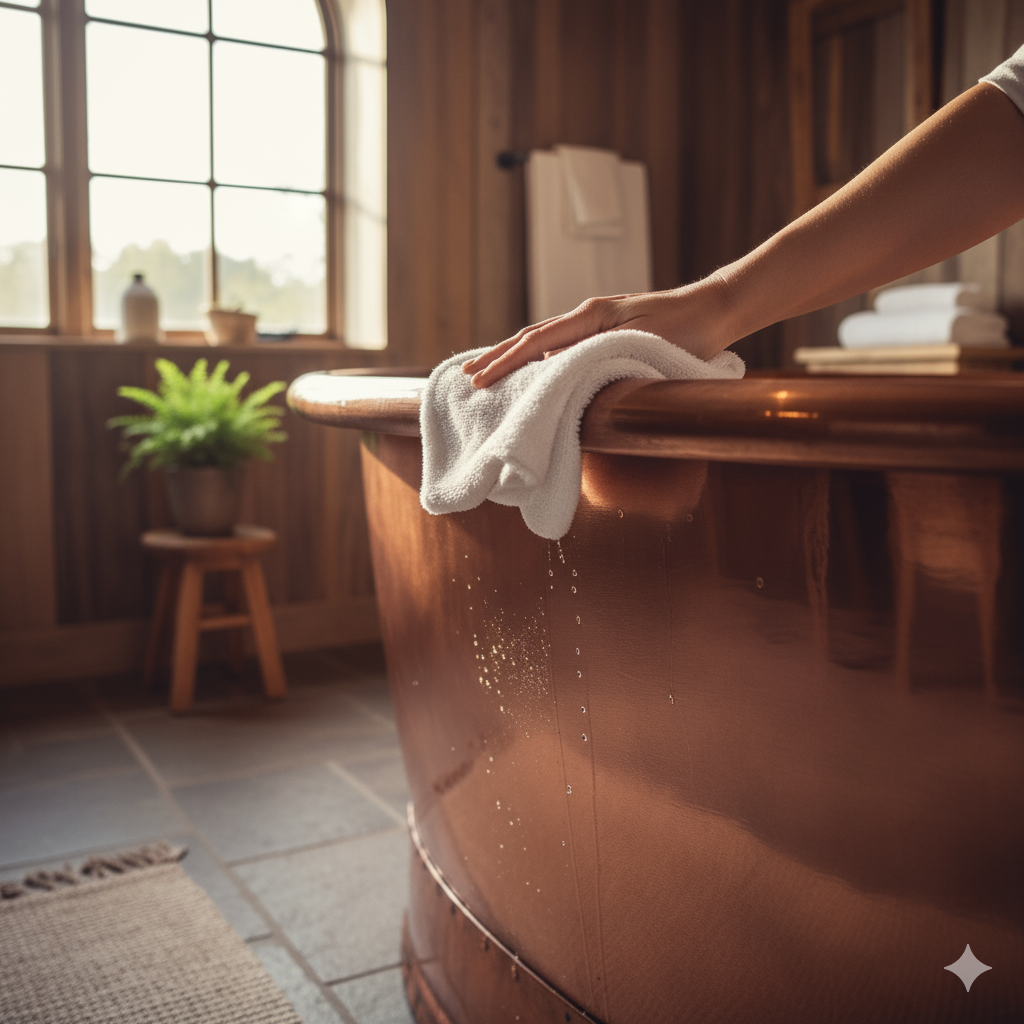 Copper Bathtub Maintenance: Keeping Elegance Alive