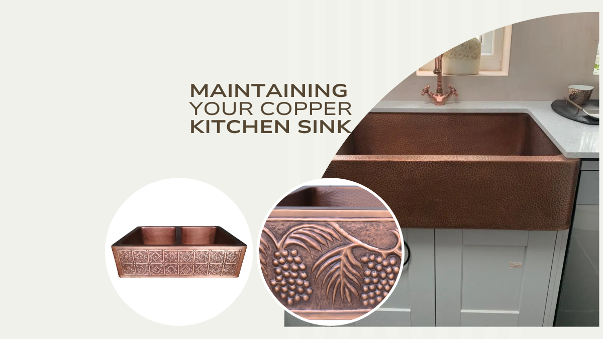 Maintaining your copper kitchen sink: preserving a timeless beauty
