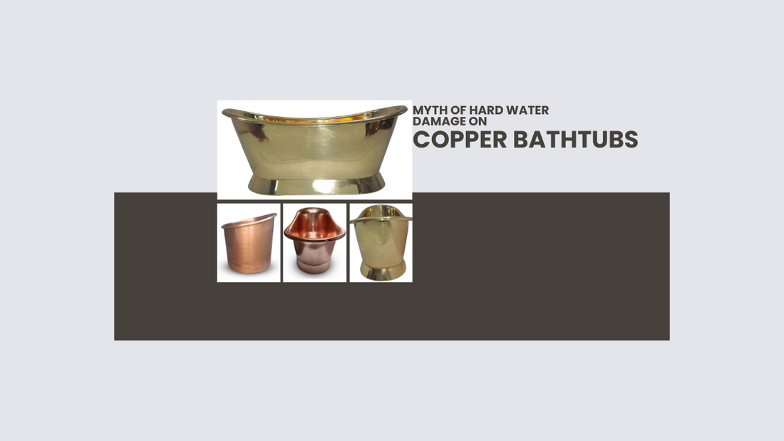 Preserving Radiance: Navigating Hard Water Myths Surrounding Copper Bathtubs