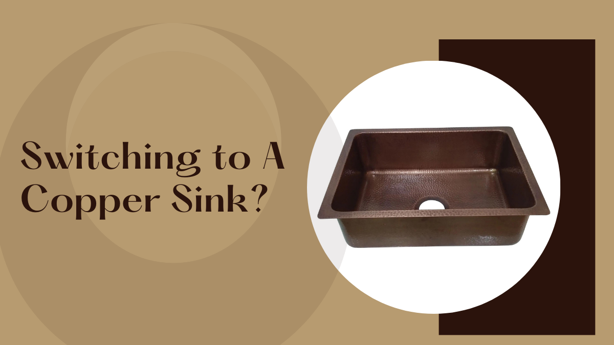 Elevate your kitchen décor: the allure of copper sinks