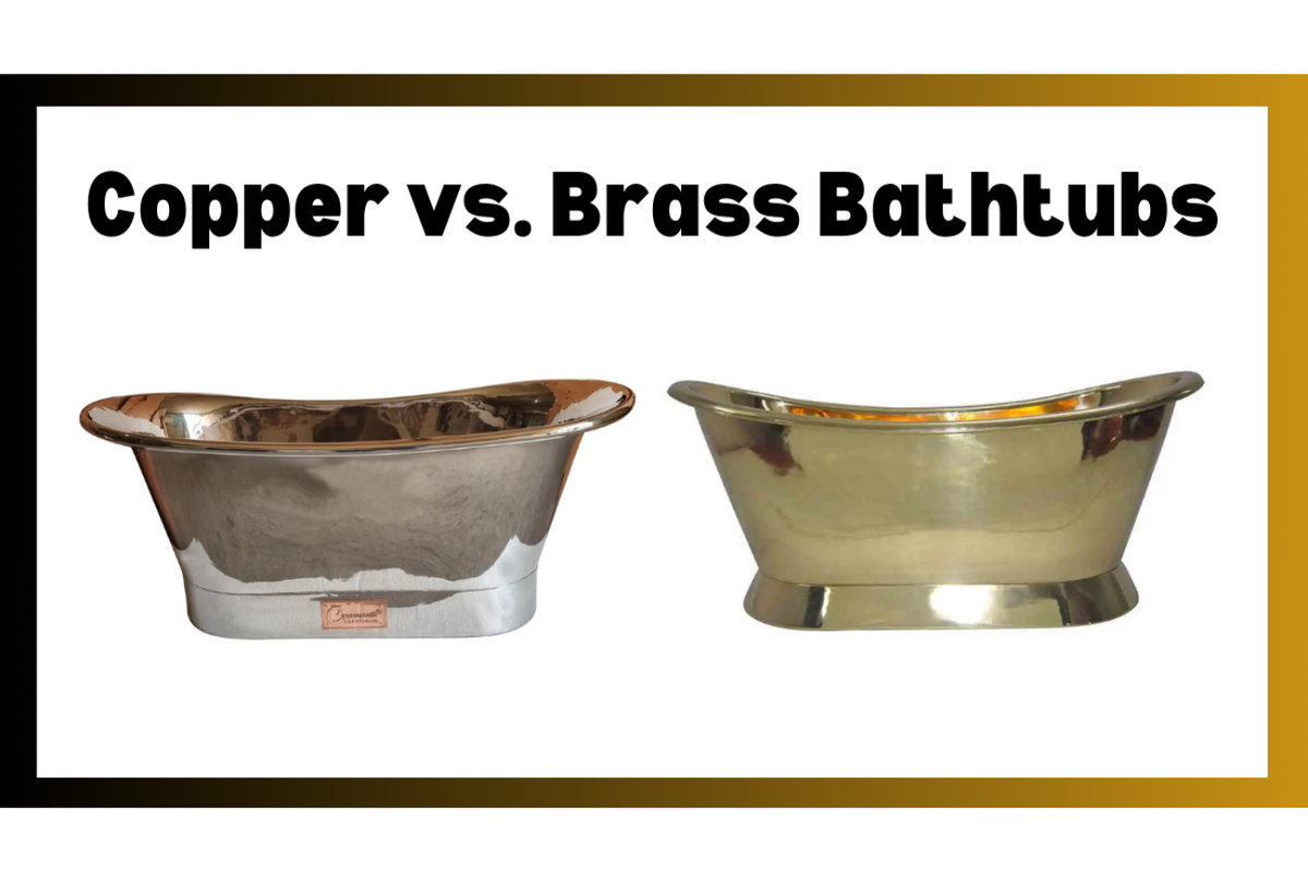 Copper or brass bathtub: which one is right for you?