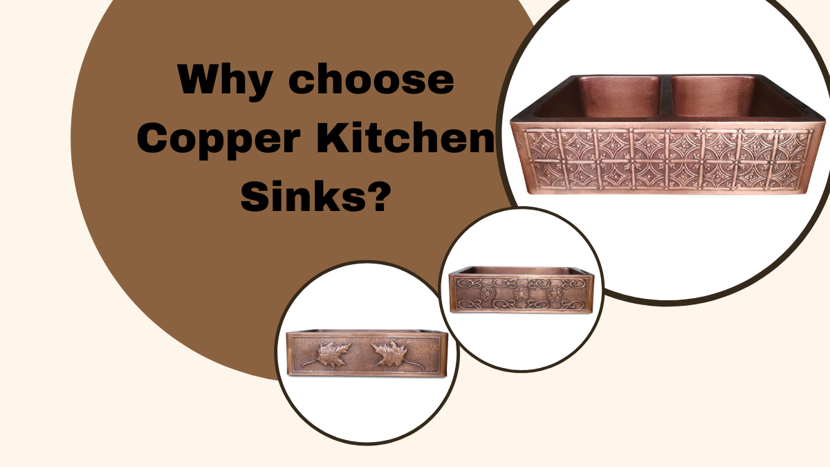 Copper kitchen sinks: a global affair of elegance