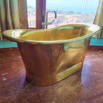 Load image into Gallery viewer, Brass Bathtub + Sink Full Brass
