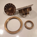 Load image into Gallery viewer, Brass Kitchen Sink Strainer Drain
