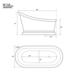 Load image into Gallery viewer, Copper Slipper Tub
