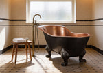 Load image into Gallery viewer, Clawfoot Copper Tub Chinese Style - The Bridgerton Bath
