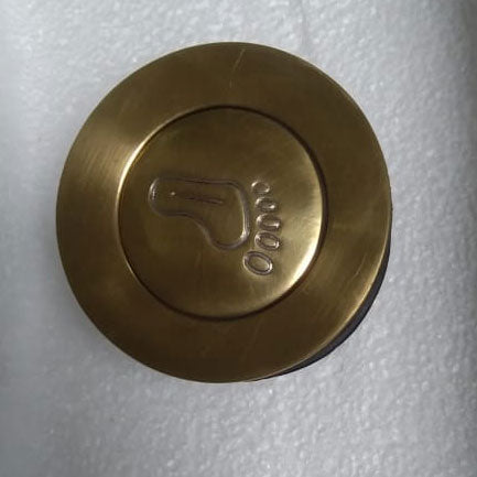 Brass Polished Brass Popup Waste for Bathtubs